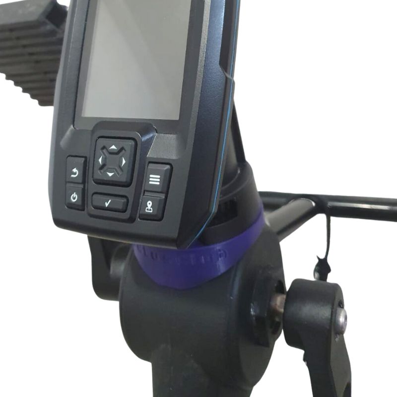 Adaptador para instalação do Sonar Garmin modelos Striker no pedal Power drive